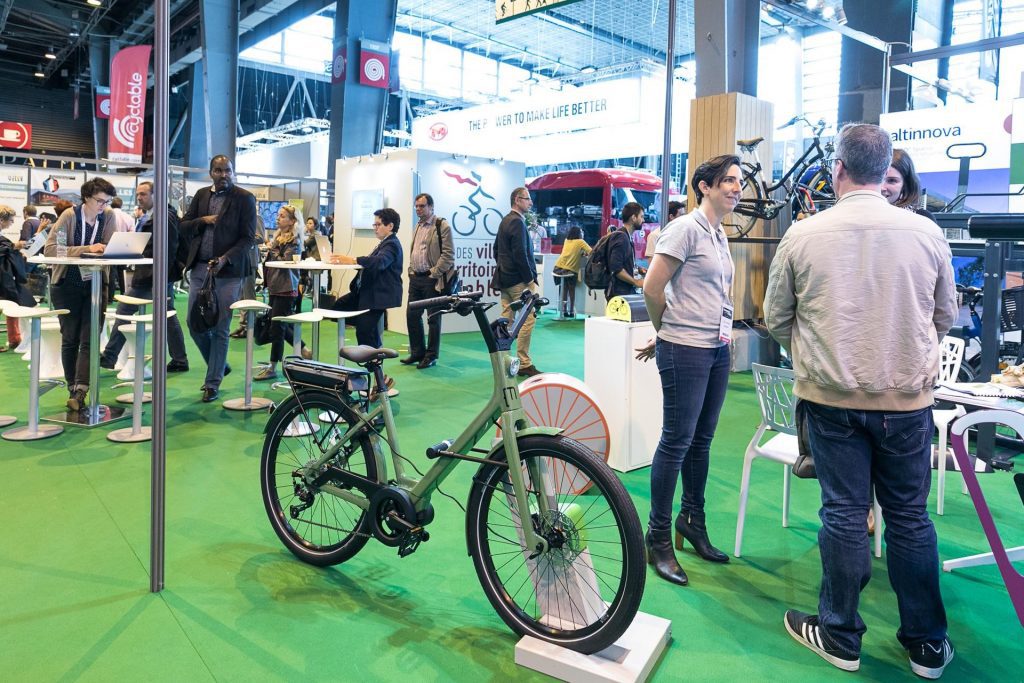 Espace mobilité active lors de l'EUMO 2018