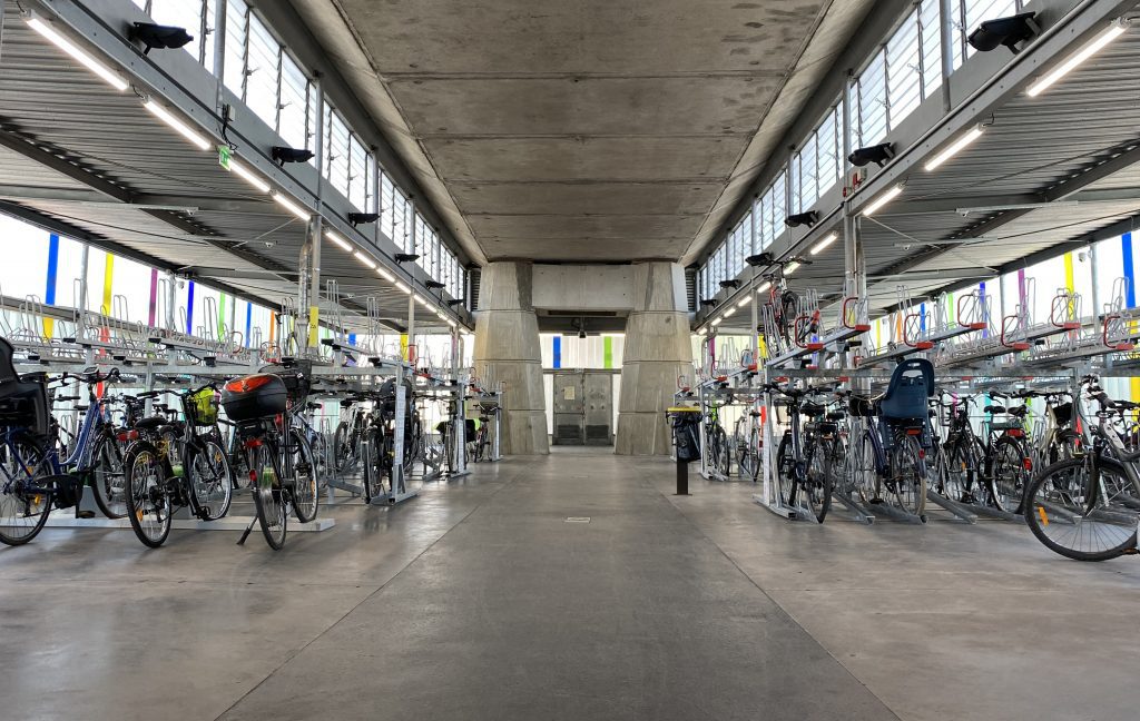 Intérieur de la consigne de la Gare de Neuilly-Plaisance