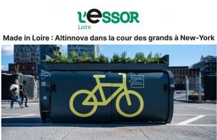 Capture article L'Essor42: Made In Loire Altinnova in the big league in New York