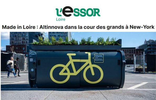 Capture article L'Essor42: Made In Loire Altinnova in the big league in New York
