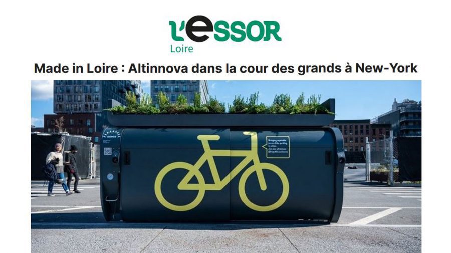 Capture article L'Essor42: Made In Loire Altinnova in the big league in New York