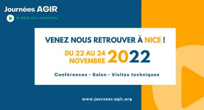 visuel d'accueil journées AGIR 2022