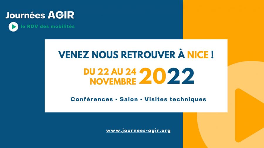 visuel d'accueil journées AGIR 2022