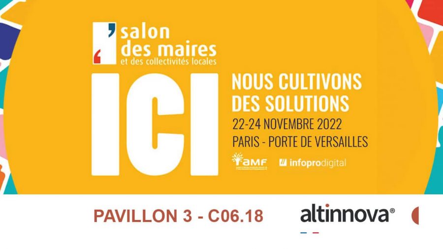 visuel du salon des maires et des collectivités locales 2022