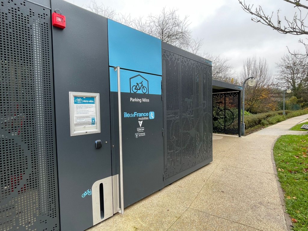 Un parking vélos Ile de France Mobilités de Fontenay-aux-Roses