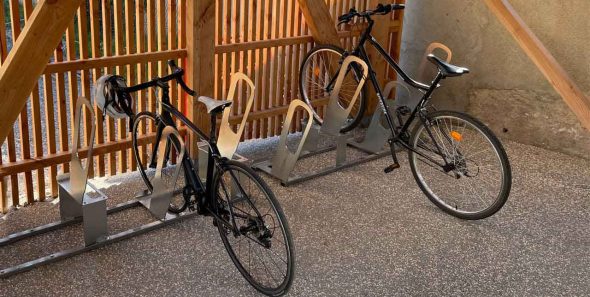 parking vélo du collège Anne Frank
