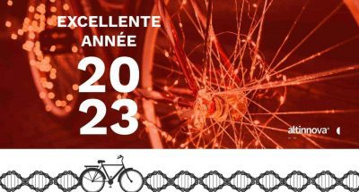 Visuel de vœux pour l'année 2023