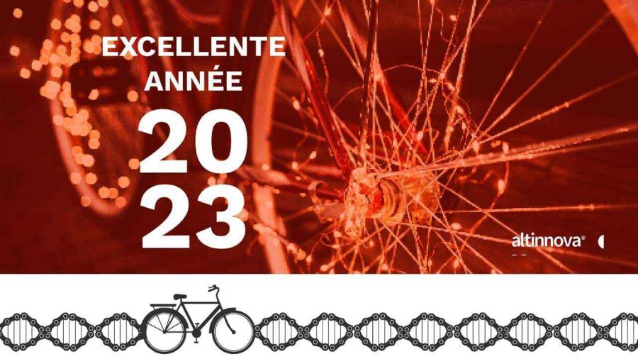 Visuel de vœux pour l'année 2023