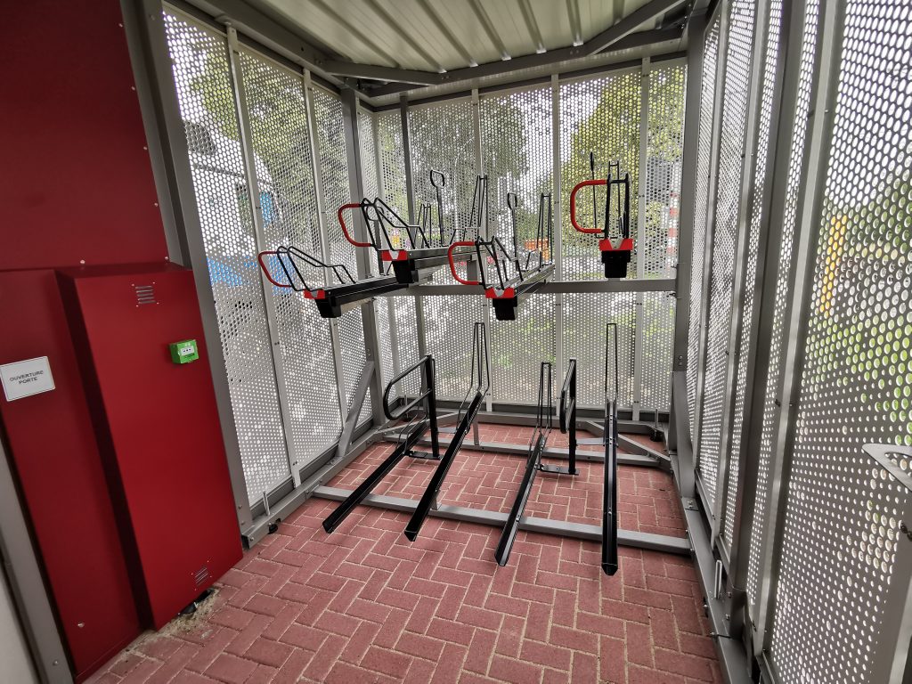racks de stationnement double étage Optima V10 d'Altinnova