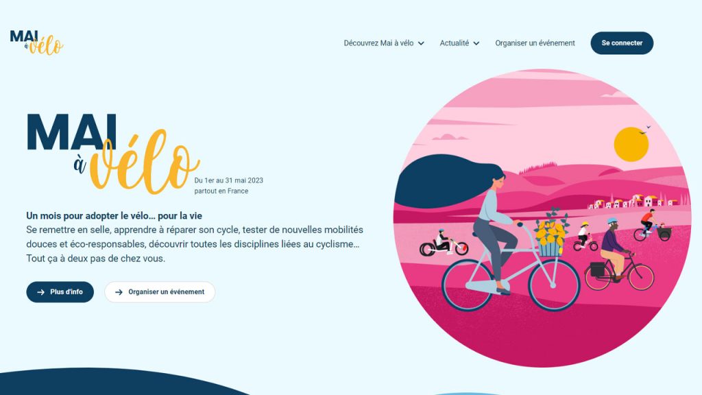 site internet de Mai à Vélo