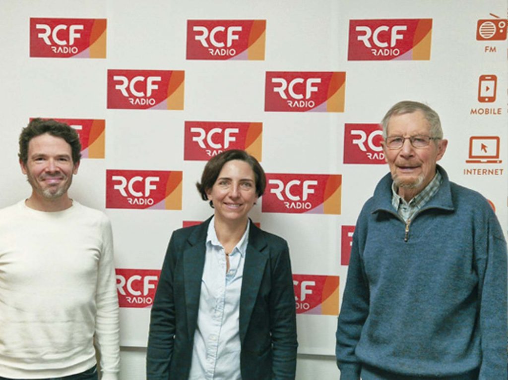 Fabien Ripaud Corinne Verdier et Jean Balouzet pour l'émission à RCF