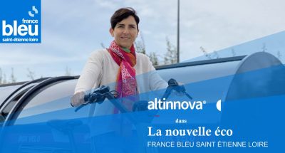 Corinne Verdier pour l'émission "La nouvelle éco" de France Bleu Saint Etienne Loire