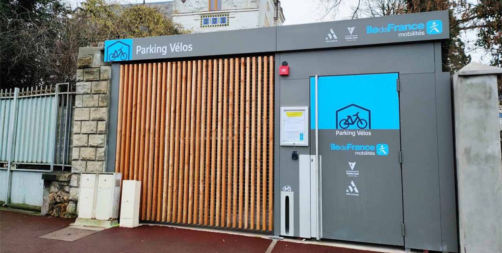 Parking Vélos IDFM sécurisé dans la ville d'Antony