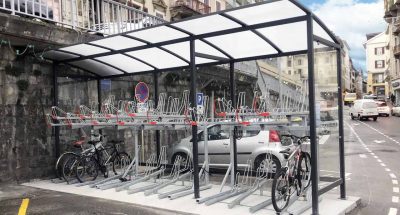 ALTAO Curve Optima bike shelter