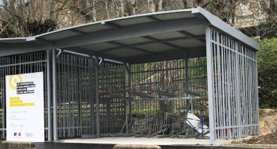open ALTAO Spacio bicycle parking area