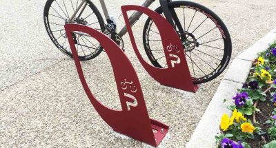 ALTAO Voile bicycle hoops with customised paintwork and cut-outs