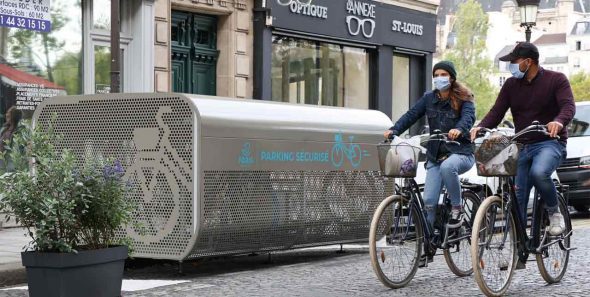 box vélo sécurisé innovant ALTAO Pod de Paris