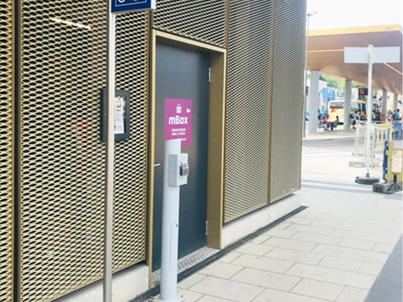Cycle parking with Diwio access control system