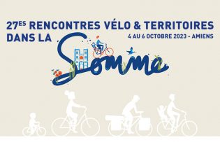 visuel des 27es Rencontres Vélo & Territoires 2023 dans la Somme