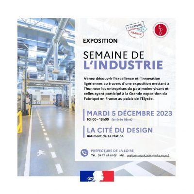 visuel de la semaine de l'industrie