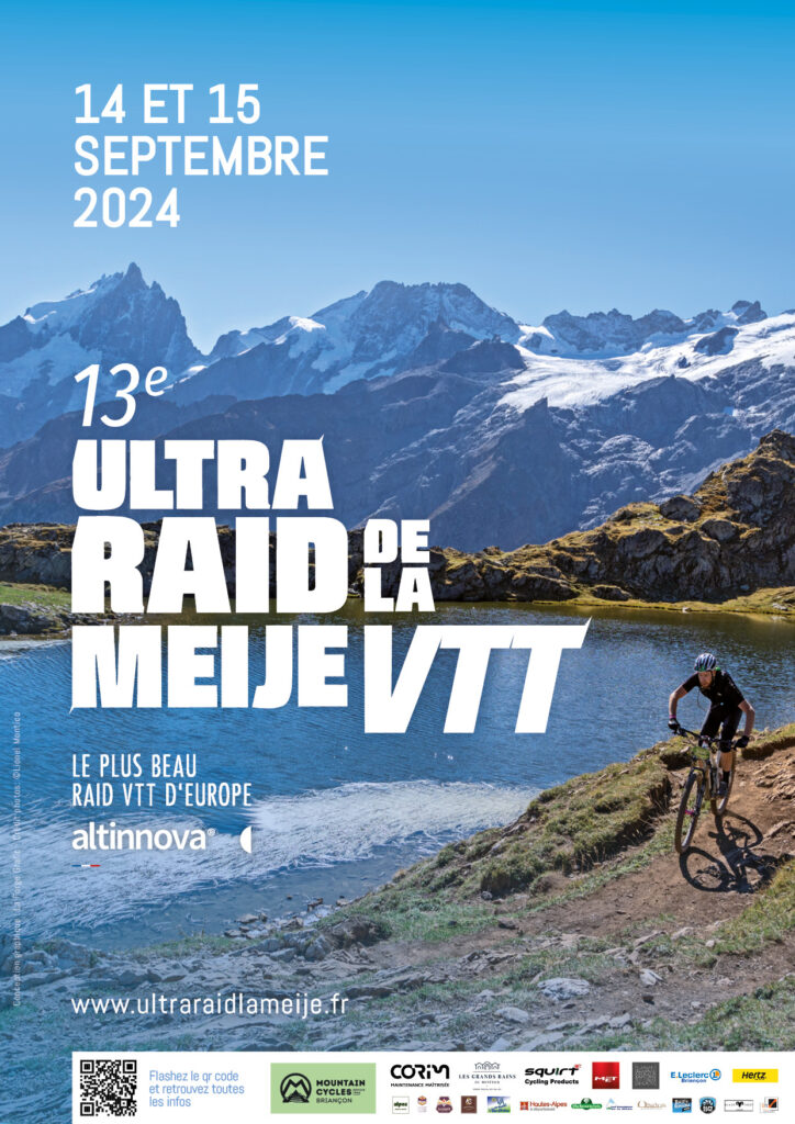 affiche de l'épreuve 2024 de VTT de la Meije