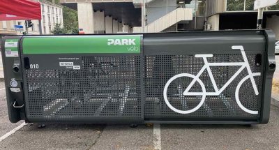 article on the first ALTAO Pod secure bike box installed in the streets of Greater Lyon