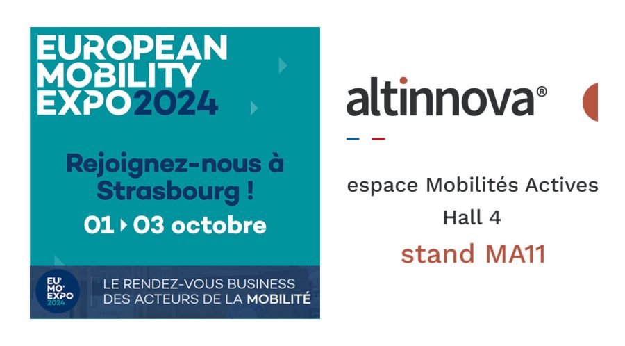 Visual of the European Mobility Expo EUMO 2024 in Strasbourg