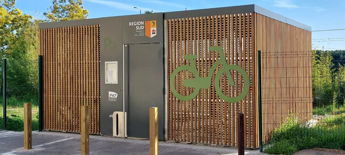 consigne vélo sécurisée Abri Cigogne de Saint-Laurent-du-Var