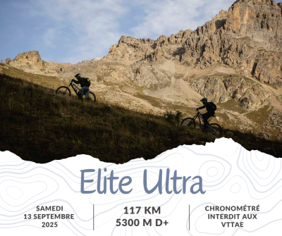 visuel Elite Ultra de l'Ultra Raid de La Meije VTT 2025