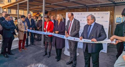 Inaugurazione del parco biciclette della stazione di Vincennes