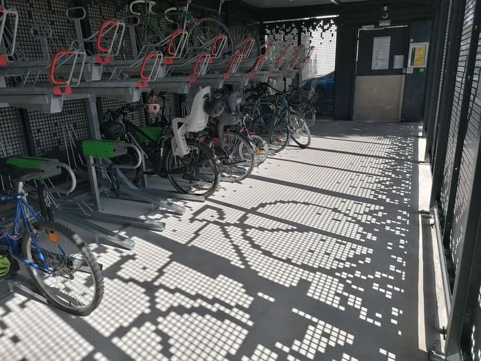 parking copropriété - rack double étage