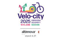 logo Velo-city conference 2025 à Gdansk en Pologne
