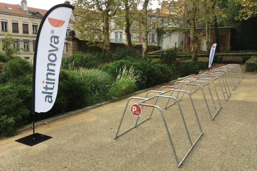 rack mobile temporaires pour vélo