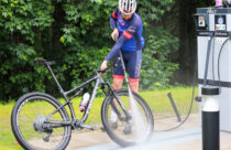 station de services ALTAO Modulo pour laver, gonfler et réparer son vélo ou VTT dans la Communauté de Communes Porte des Vosges Méridionales
