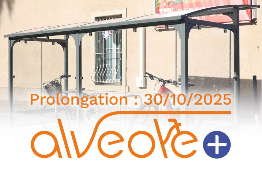 visuel de prolongation du programme de financement Alvéole Plus jusqu'au 30 octobre 2025