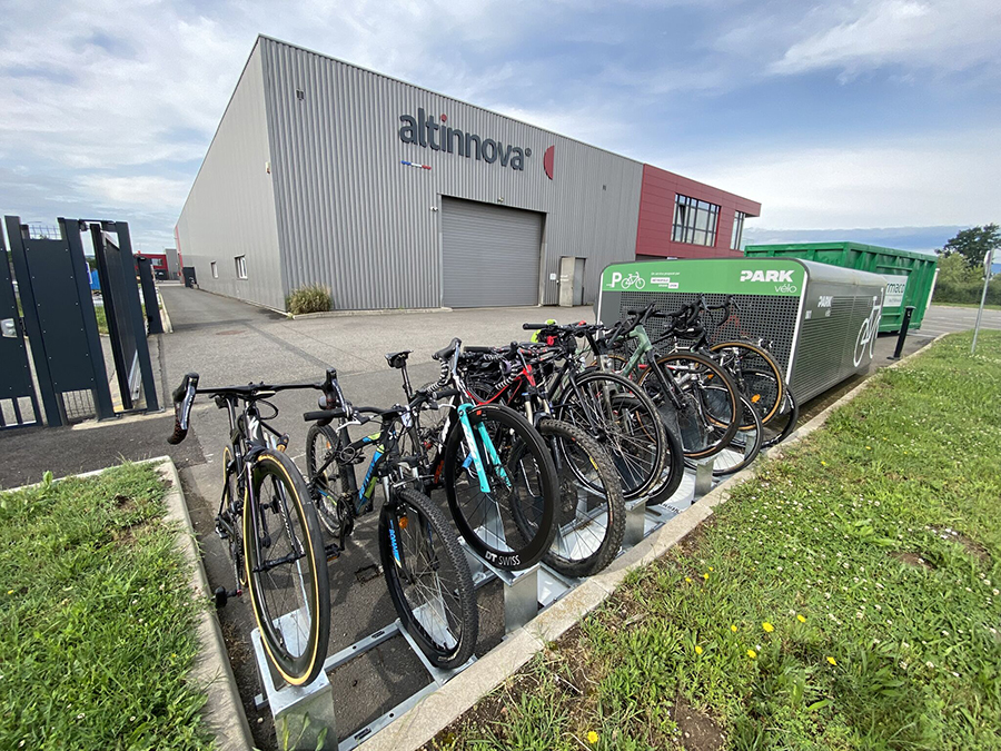 Stationnement vélos Altinnova