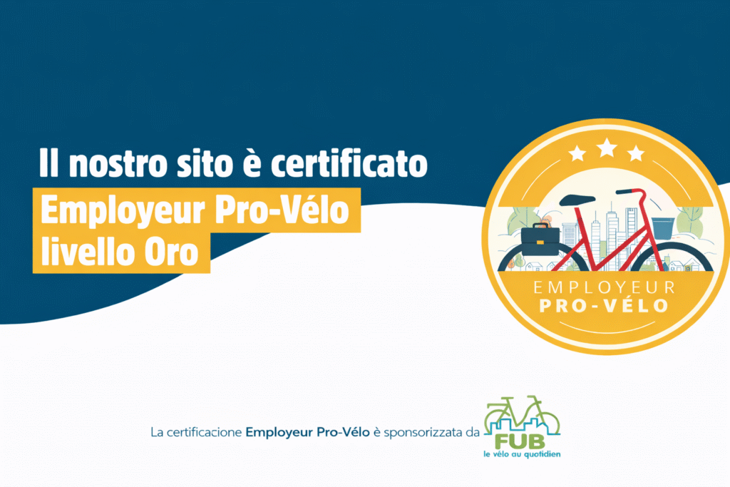 Altinnova è un “ Datore di lavoro Pro-Bici ” a livello GOLD!