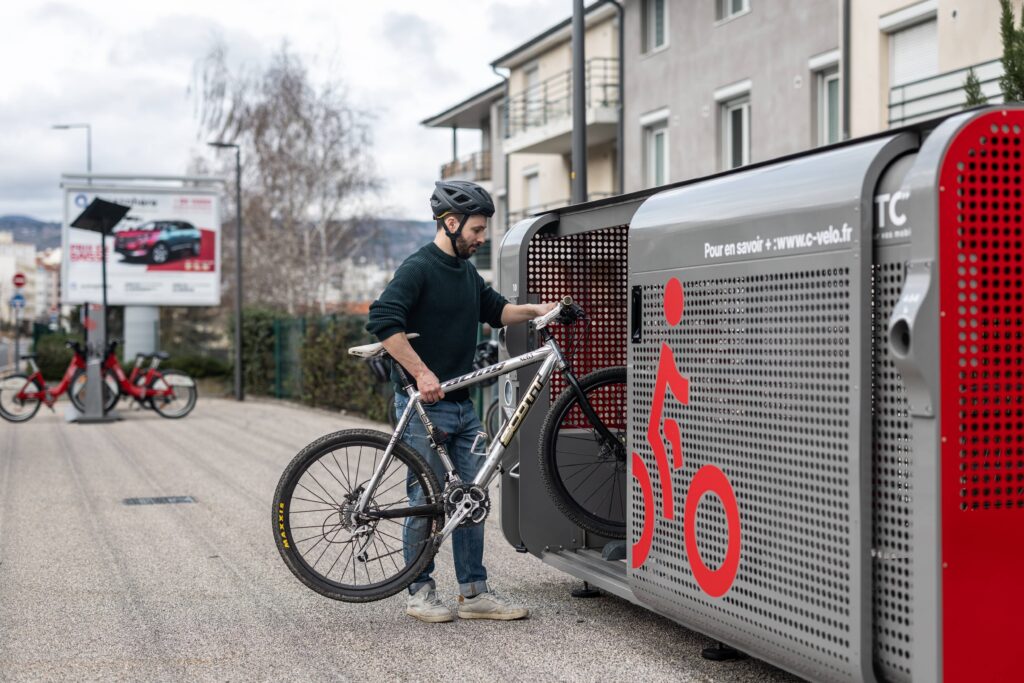 Box per biciclette ALTAO® Pod - Clermont-Ferrand Métropole ©David Gonthier