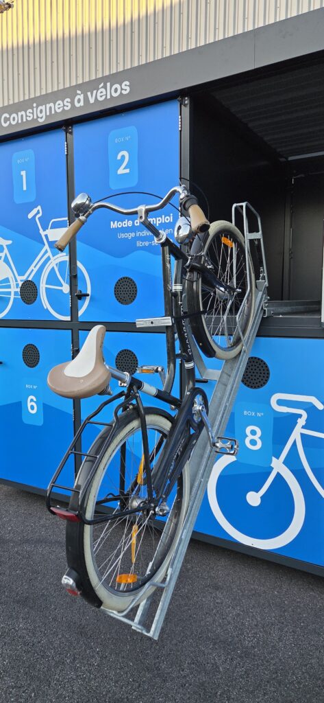 Box vélo individuel sécurisé