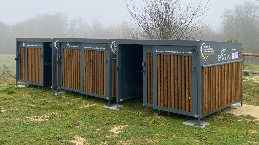 Armario para bicicletas a medida ALTAO Cocoon ©Crestois et Pays de Saillans - Communauté de communes coeur de drôme