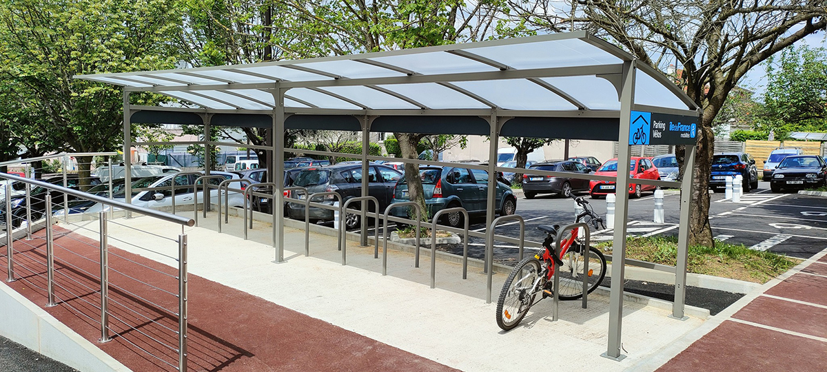 ALTAO Curve et arceaux U de stationnement vélo
