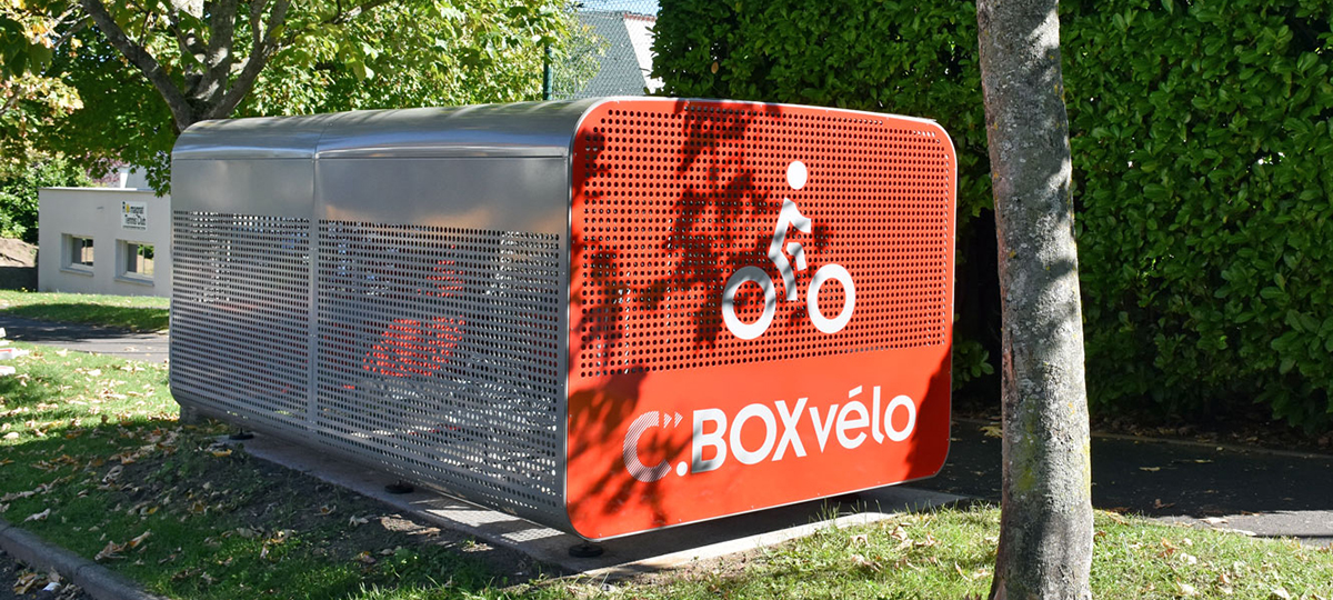 Consigne vélo sécurisée ALTAO®Pod, à Romagnat