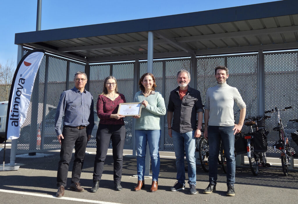 Remise officielle Label Employeur Pro-Vélo
