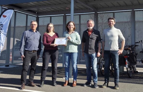 Remise officielle Label Employeur Pro-Vélo