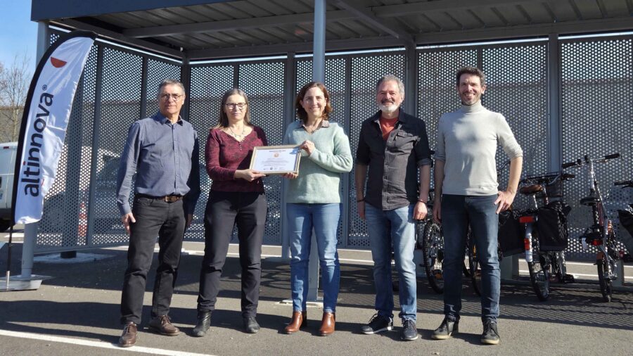 Remise officielle Label Employeur Pro-Vélo
