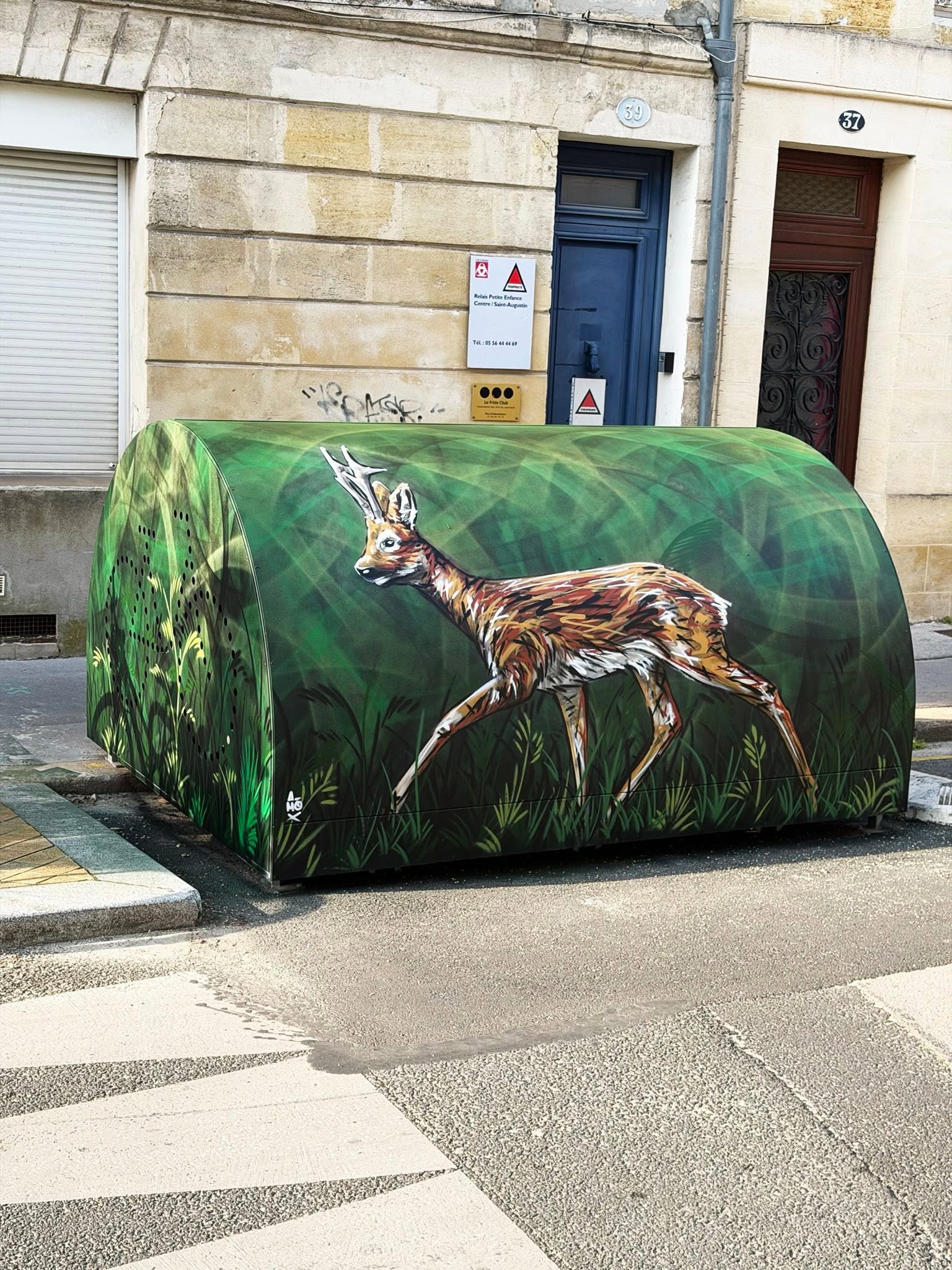 Consigne vélos ALTAO Cover dans Bordeaux Métropole de l'artiste A-MO