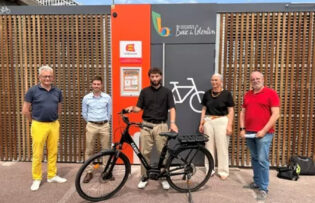 Abri Cigogne® installé en gare de Carentan les Marais
