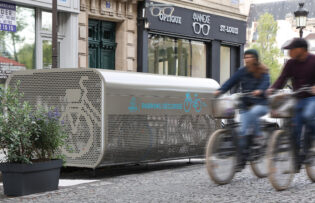 box vélo sécurisé ALTAO Pod de la ville de Paris