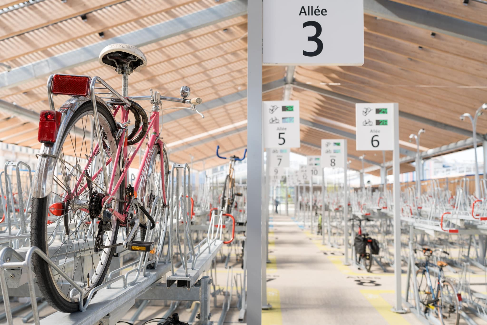 Halle à Vélos ©Région Île-de-France
