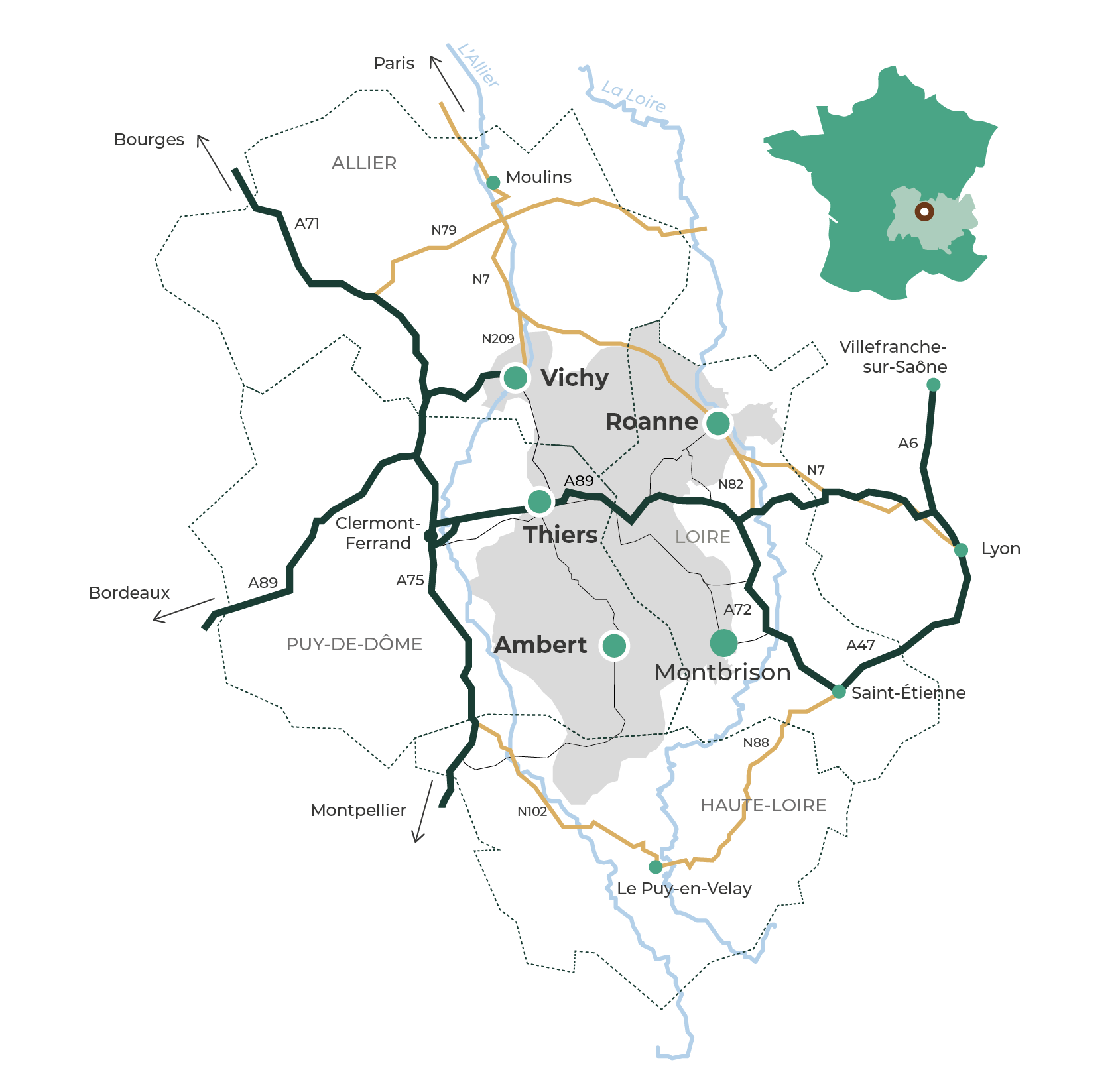 Carte Destination Grand'R